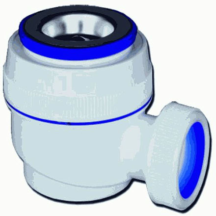 сифон для душевого поддона VIR 1.1/2"х40мм арт.686