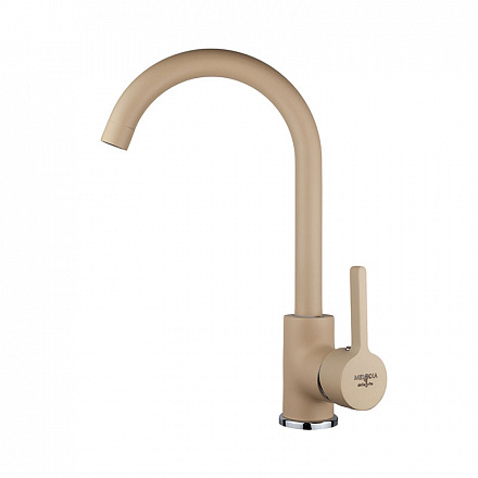смеситель кухня MELODIA Ostessa/Остерия картридж д.35мм высокий излив бежевый MDV35116bg