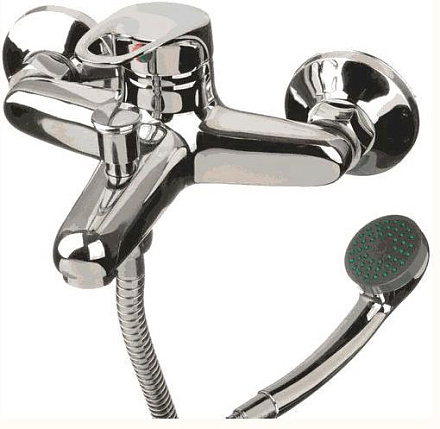 смеситель ванна Expromt Ring/Ринг короткий нос картридж д.35мм Ex151.3-05 латунь