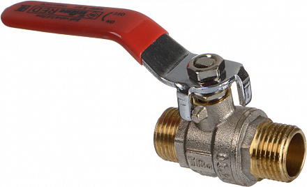 кран шаровой TeRma RED 1/2" н/н ручка 31006