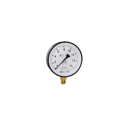 Манометр рад МД02 0-0, 6МПаДк160 G1/2" ст ЭКОМЕРА МД02-160-G-0, 6МПа