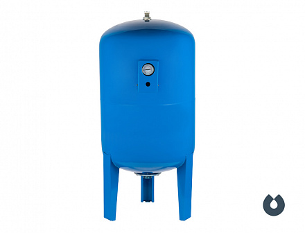 Гидроаккумулятор UNIPUMP 500л вертикальный, с манометром (нижнее подключение)