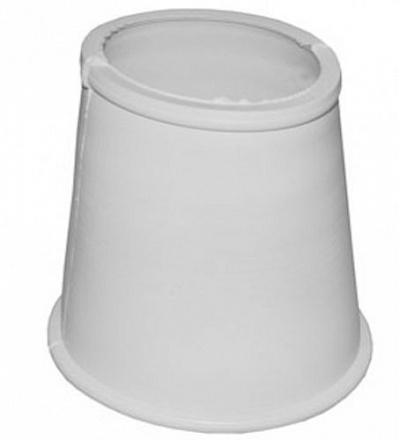 манжета конусная D60x80 БЕЛАЯ Полимер