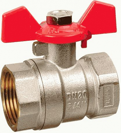 кран шаровой TeRma RED 1" в/в бант 31033