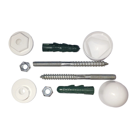 набор для крепления умывальника "Тюльпан" с декор. колпачками TeRma 07126