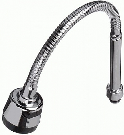излив для кухонного смесителя гибкий с лейкой 50см MELODIA MKP20657P