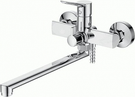 смеситель ванна LEDEME длинный излив 30 см L2269