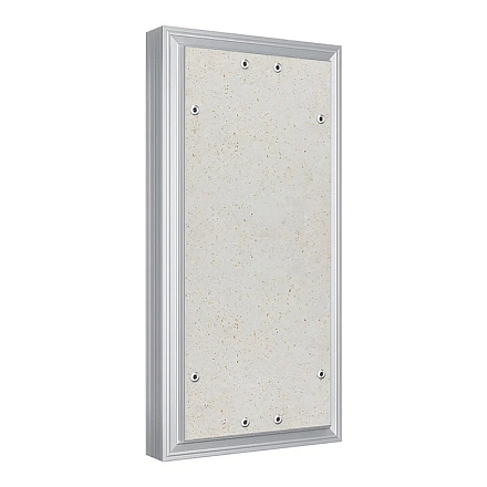 люк ревизионный D Ceramo Optimum 200х400 скрыт.монтаж петля алюминий EVECS