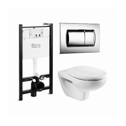 Система инсталл Victoria унитаз+кн/хр сид дюр микр Roca 893100000