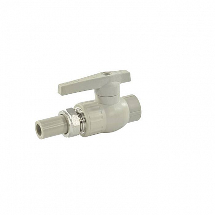 Кран шаровой PP-R сер полн Дн32х1 1/4" 1-ст разъем соед VALFEX 20244032Г