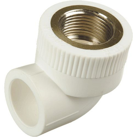 уголок PPRC комбинированный 25*1/2"вн. КРОСС