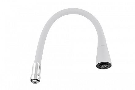 0394 Излив  VIKO гибкий для мойки White (2-jet)