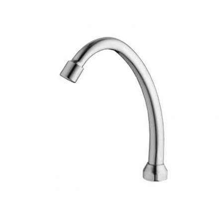 Излив/смес трубчатый D=16мм H-220мм СКИН Подольск СК600202