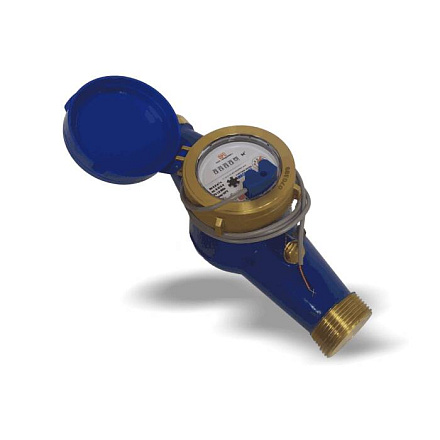 Счетчик х/в имп МВСХд Ду25 50С L260 10л/имп б/к Водомер VM-1041-025-11B-54