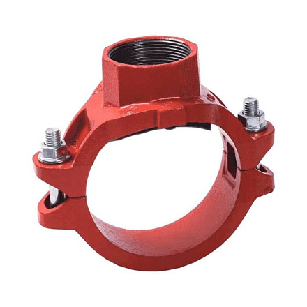 Отвод(седелка) резьб Ду80х20(Дн89х3/4") грувлок XGQT15S JIANZHI