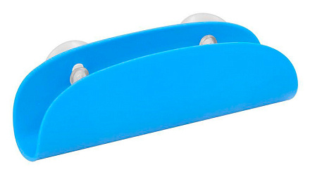 подставка для губки и зубной пасты 18*3, 5см, 3 цвета, б/выбора цвета 34.79