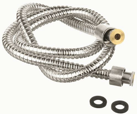 шланг д/душа MELODIA ECO/Эко 1/2"*1/2" конус нерж. d13мм, L150см MKP20301P