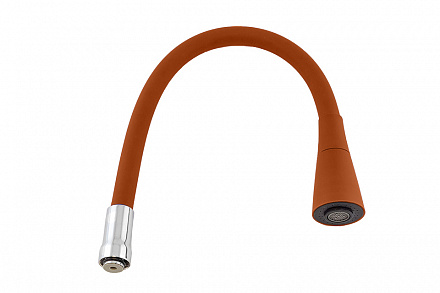 0393 Излив  VIKO гибкий для мойки Brown (2-jet)