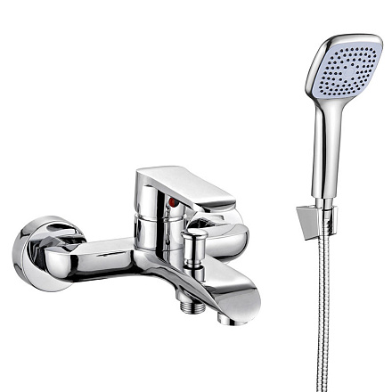 смеситель ванна MELODIA Heavy Metal/Хеви-метал картридж д.35мм короткий излив хром MDV35640