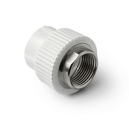 муфта PPRC комб. под ключ 50*2" внутр. PRO AQUA