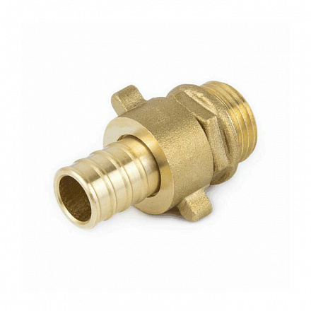 Переходник лат д/шланга Дн18х1/2" НР разъем Aquasfera 9104-02