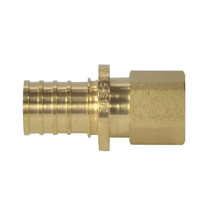 Муфта PE-X лат аксиал Дн25х1/2" ВР РОС