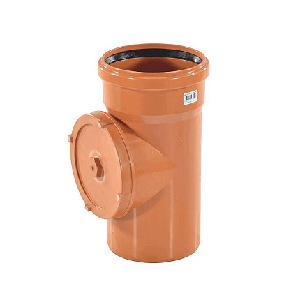 Ревизия НПВХ кор б/н Дн200 с крышкой в/к 2481187