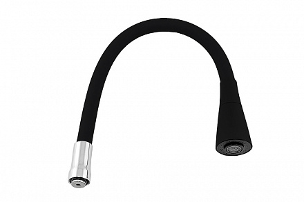 0392 Излив  VIKO гибкий для мойки Black (2-jet)