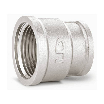 Муфта лат перех Ду25х20 м/м никель LD.67.516.25х20