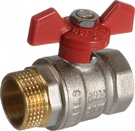 кран шаровой TeRma RED 1" в/н бант 31034