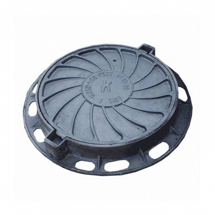 Люк чуг канализ (К) кругл Т(тяжелый) С250 Т(С250)-1-60 ГОСТ 3634