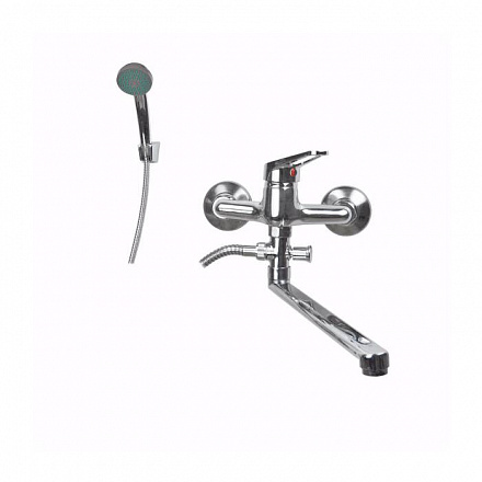 Смес/ванна Espaso однор дл/изл плоск Lобр в/к Serra