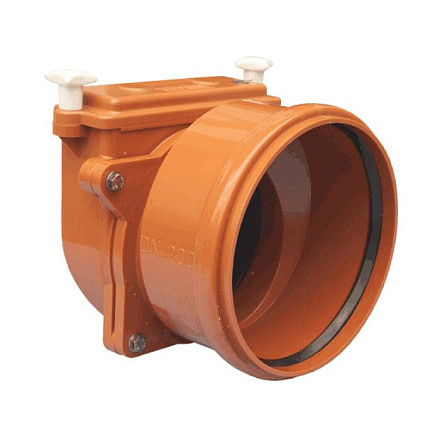 Клапан обратный кор б/н Дн200 засл нж/ст, монт лючком HL HL720.0