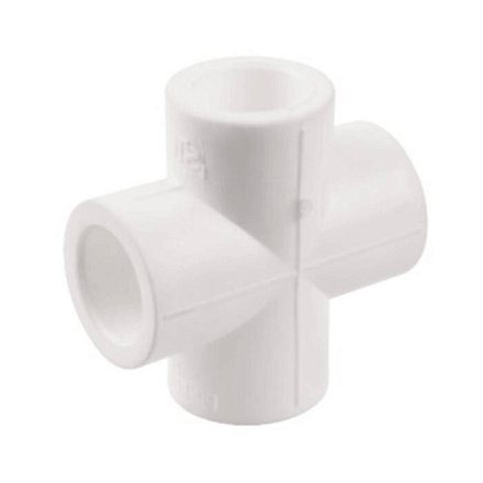 Крестовина PP-R бел Дн40 РосТурПласт 28081