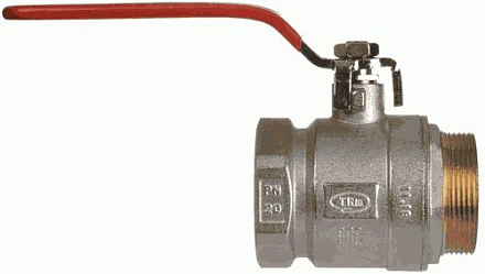 кран шаровой TeRma RED 2" в/н ручка 31045