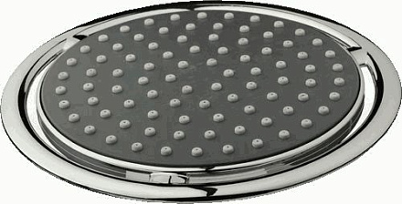 лейка верхнего душа MELODIA d200мм, хром/серый MKP20532