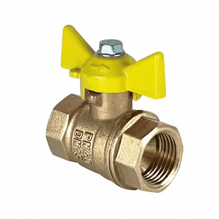 Кран шар лат газ 11Б27фтМ Ду15 Ру40 м/м баб VALFEX VF.277.LB3.012.N/P59