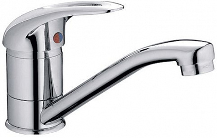 смеситель кухня LEDEME картридж д.40мм цинк L-15см L4502-B