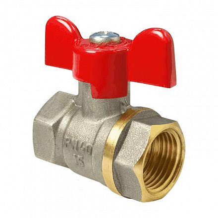 Кран шар лат 11Б27фт1М нк Ду20 Ру40 м/м полн баб VALFEX VF.217.NB1.034