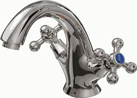 смеситель умывальник LEDEME литой излив крест керамика L1019