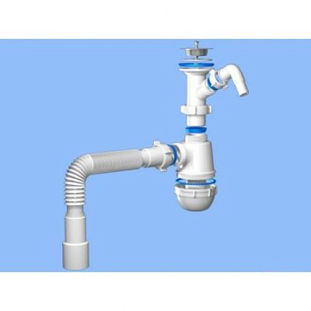А1015 Сифон Ани Грот 1-1/2" х 40 с нос.г/т40х40/50