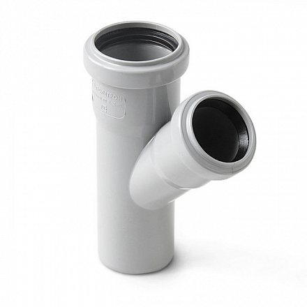 ТРОЙНИК D=50х50 45* ПП Pro Aqua /18