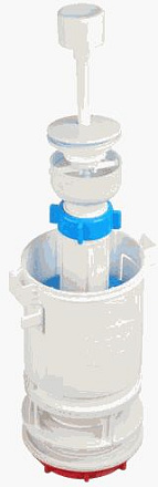 механизм сливной шток пласт. белый эконом АНИ WC7040