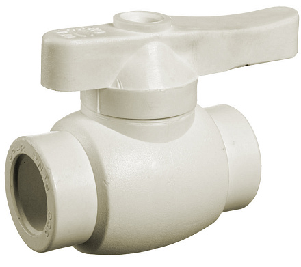 кран шаровой PPRC 40мм КРОСС (полный проход)