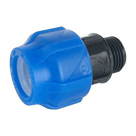 Муфта компресс ПЭ Дн40х1" НР Ру16 VALFEX 121001140100