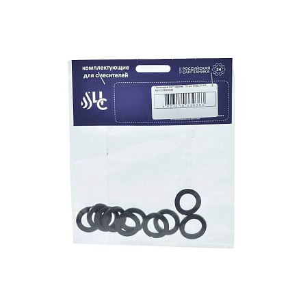 Прокладка резина ТМКЩ Ду20 (3/4") 10шт Подольск СК600564