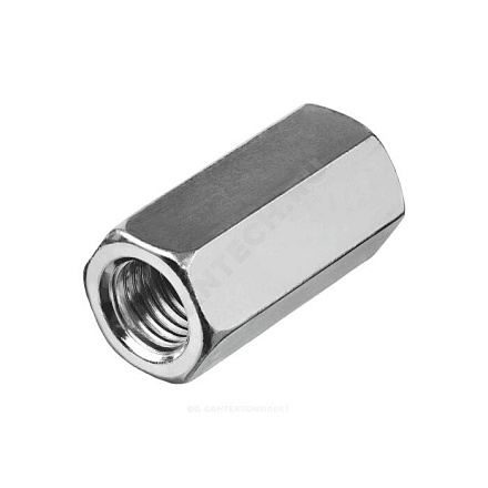 Гайка удлиненная ст оц кп 5 М8х24 (0, 018 кг/шт) вес DIN6334