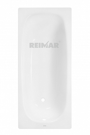 ванна стальная ВИЗ Reimar 1600х700 (R-64901) эмал. с опорной подставкой ОР-61205