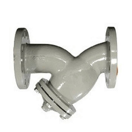 Фильтр Y-обр чуг R74F Ду32 Ру16 фл сл проб Giacomini R74FLY003