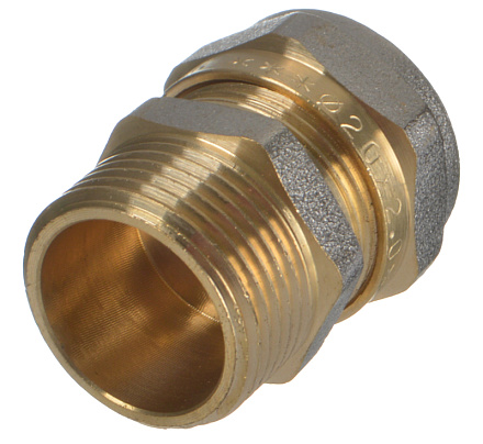 соединитель прямой 3/4"*20 ш/ц TRm 01053